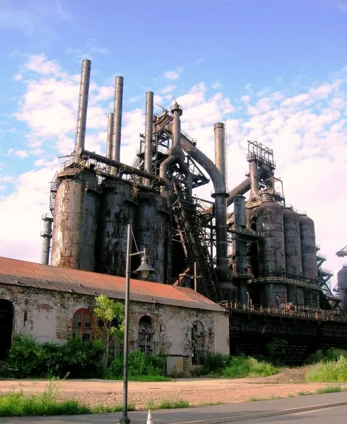 Stock House & Blast Furnace