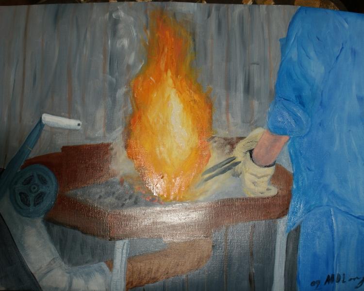 Blacksmith Firepit