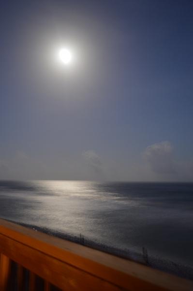 Moonrise over Cayman Brac