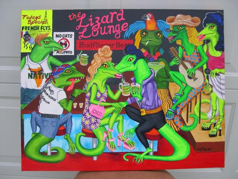 Lizard lounge (one)