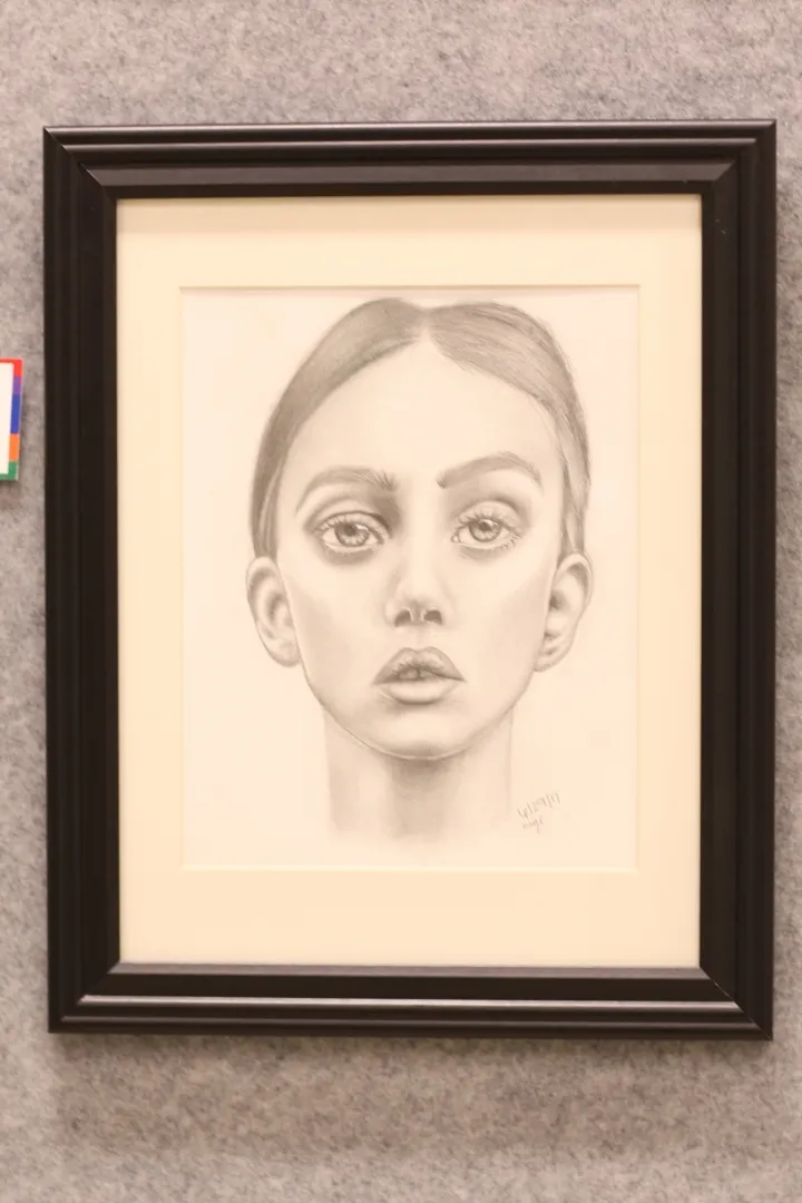 5th Annual Exhibit Girl in Graphite