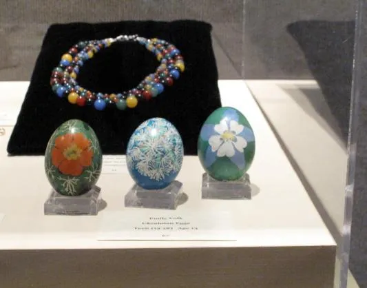 1st Annual Exhibit Ukranian Eggs