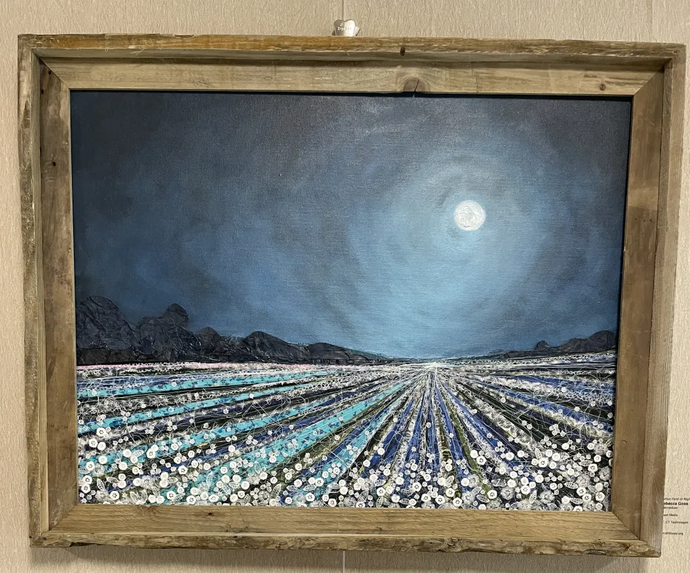 Cotton Field at Night