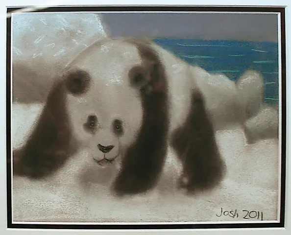 10th Annual Exhibit Panda in the Snow