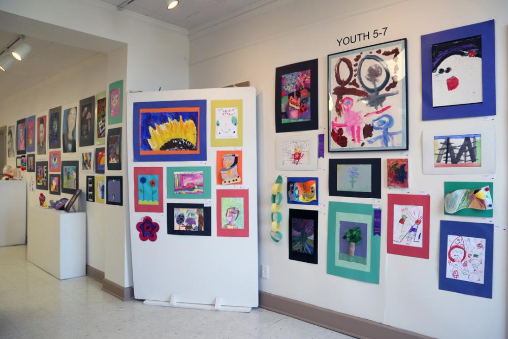 21st Annual Exhibit Youth artwork at the 21st Cleveland show