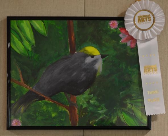 10th Annual Exhibit Simple Bird