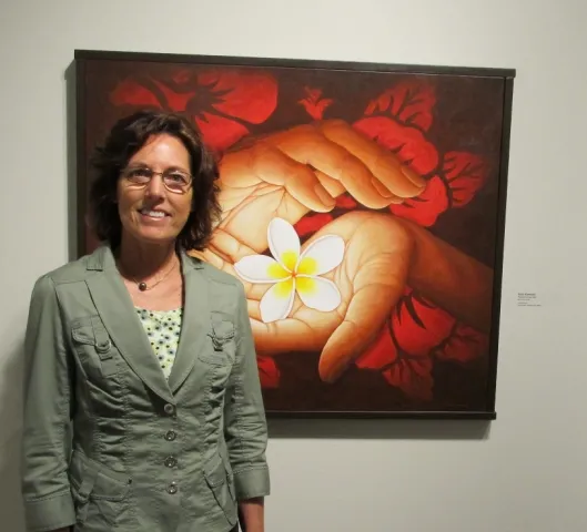 6th Exhibit Plumeria Hands