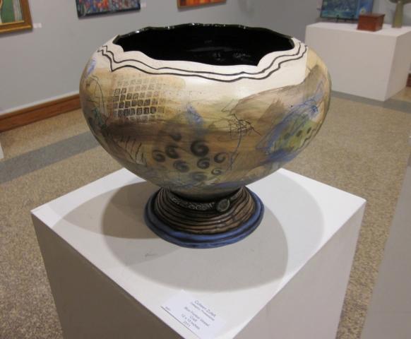 1st Annual Exhibit Blue Footed Vessel