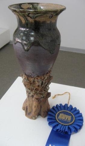 5th Annual Exhibit Osprey Nest Vase