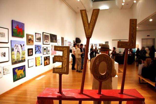 9th Annual Exhibit 2011 NAP Exhibition in Austin, TX as seen through the piece entitled "Love Machine"