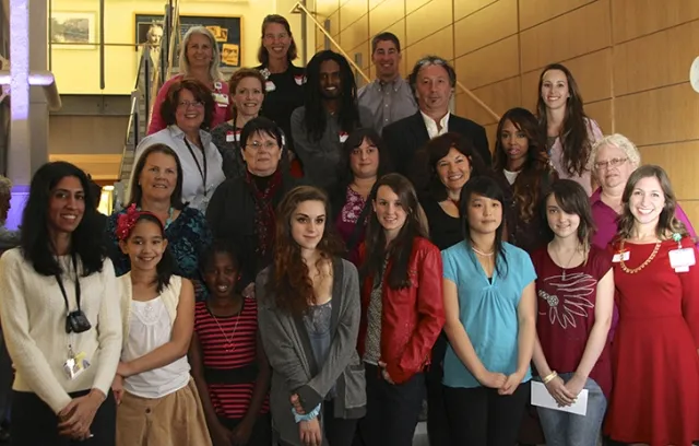 1st Annual Exhibit Winners of the 1st Annual NAP Show at the University of Maryland Medical Center awards reception.