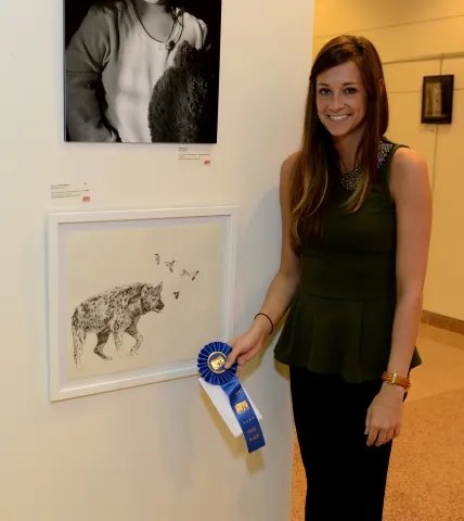 13th Annual Exhibit Hyenna and Hummingbirds