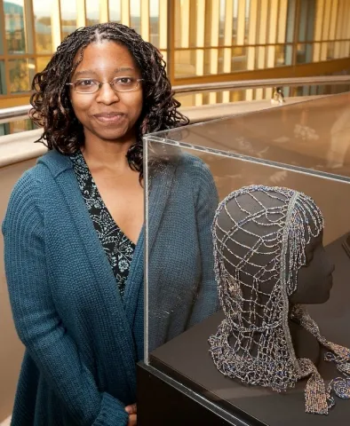 6th Annual Exhibit Beaded Head Dress