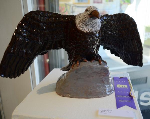 13th Annual Exhibit Eagle on Foot