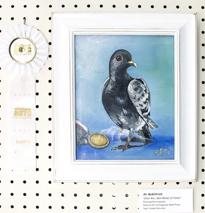 16th Annual Exhibit Cher Ami, Won National Medal of Honor
