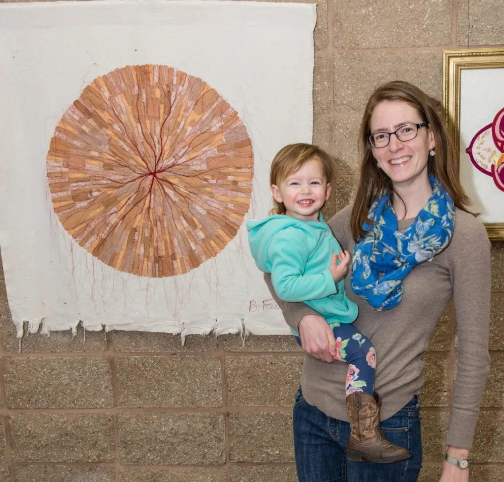 6th Annual Exhibit Band-aid Quilt