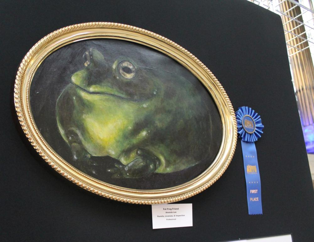 19th Annual Exhibit Fat Frog Friend
