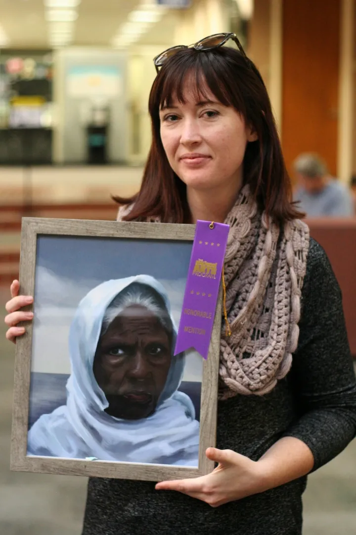 17th Annual Exhibit Portrait of a Rohingya Woman