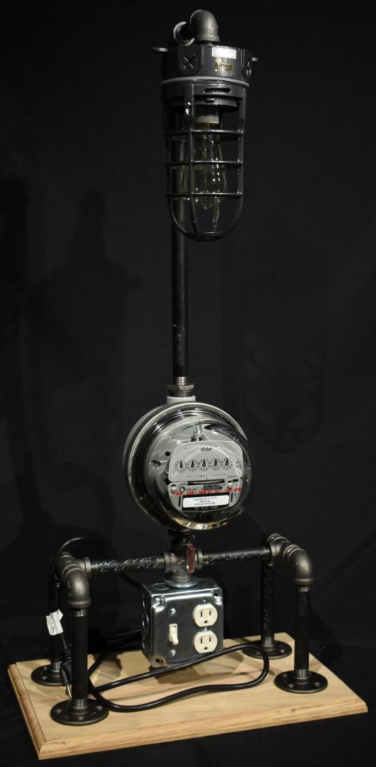 9th Annual Exhibit Meter Lamp