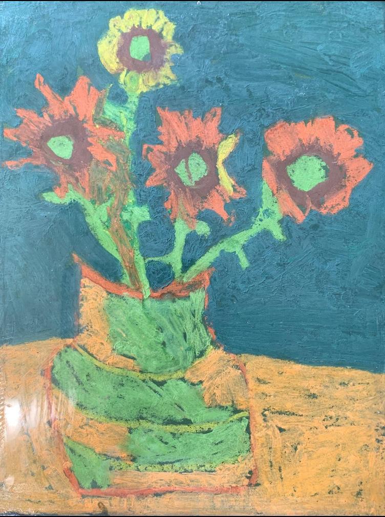 14th Annual Exhibit Van Gogh Sunflower Study