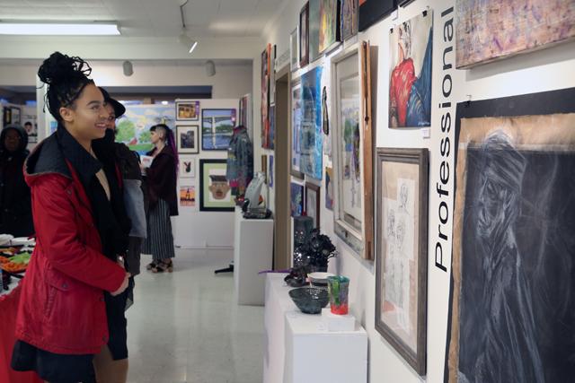 19th Annual Exhibit Attendees delighted at the return of the show to Cudell Fine Arts