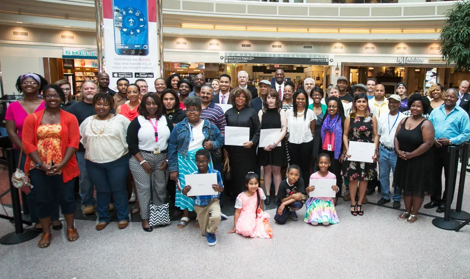 3rd Exhibit All this year's participants who attended the awards reception were honored with a group picture.