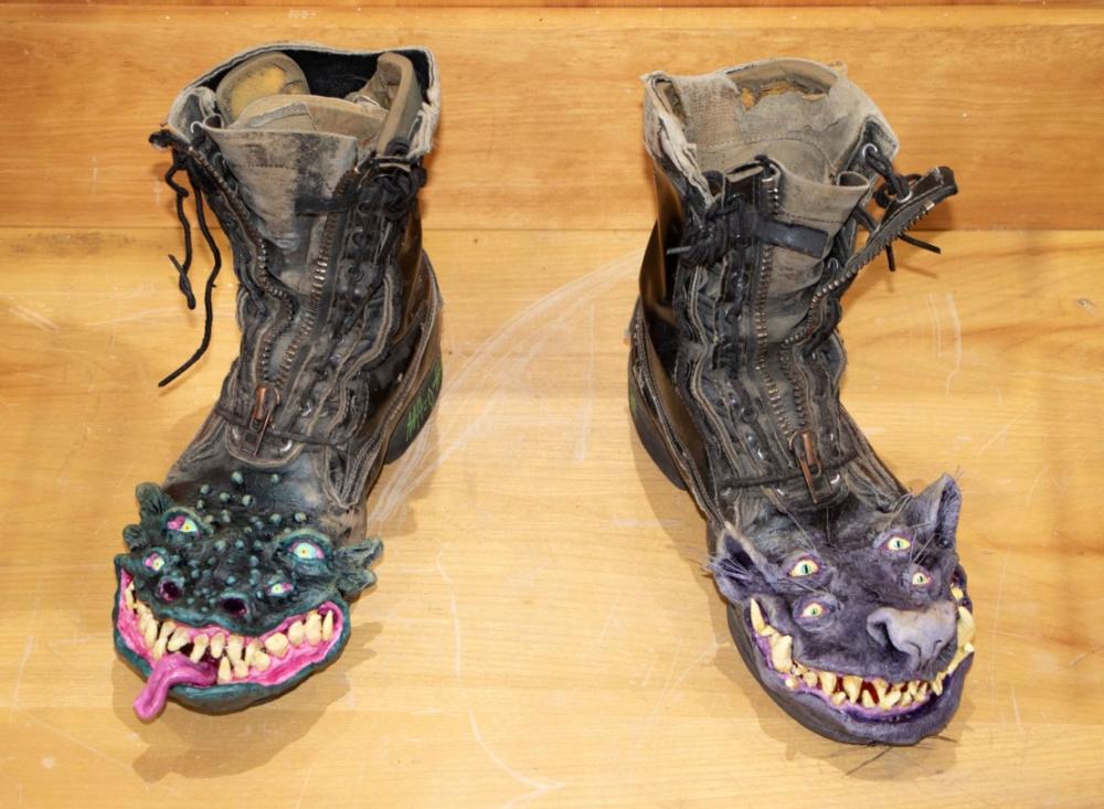 17th Annual Exhibit Ol' Monster Boots