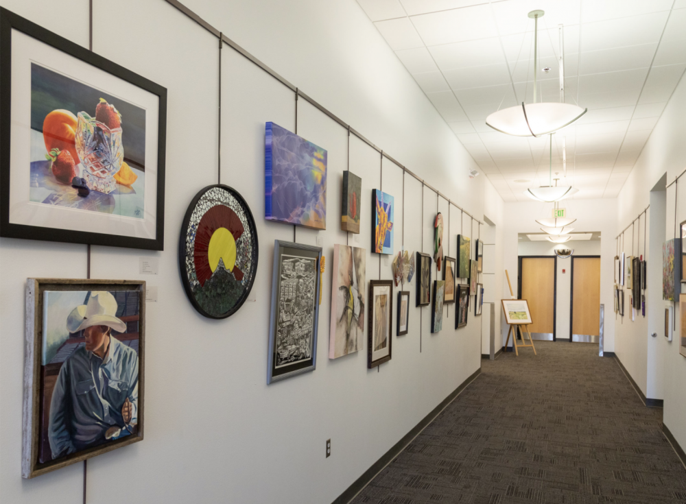 14th Annual Exhibit Wall of Professional Art in the 14th Annual Front Range, CO Showcase
