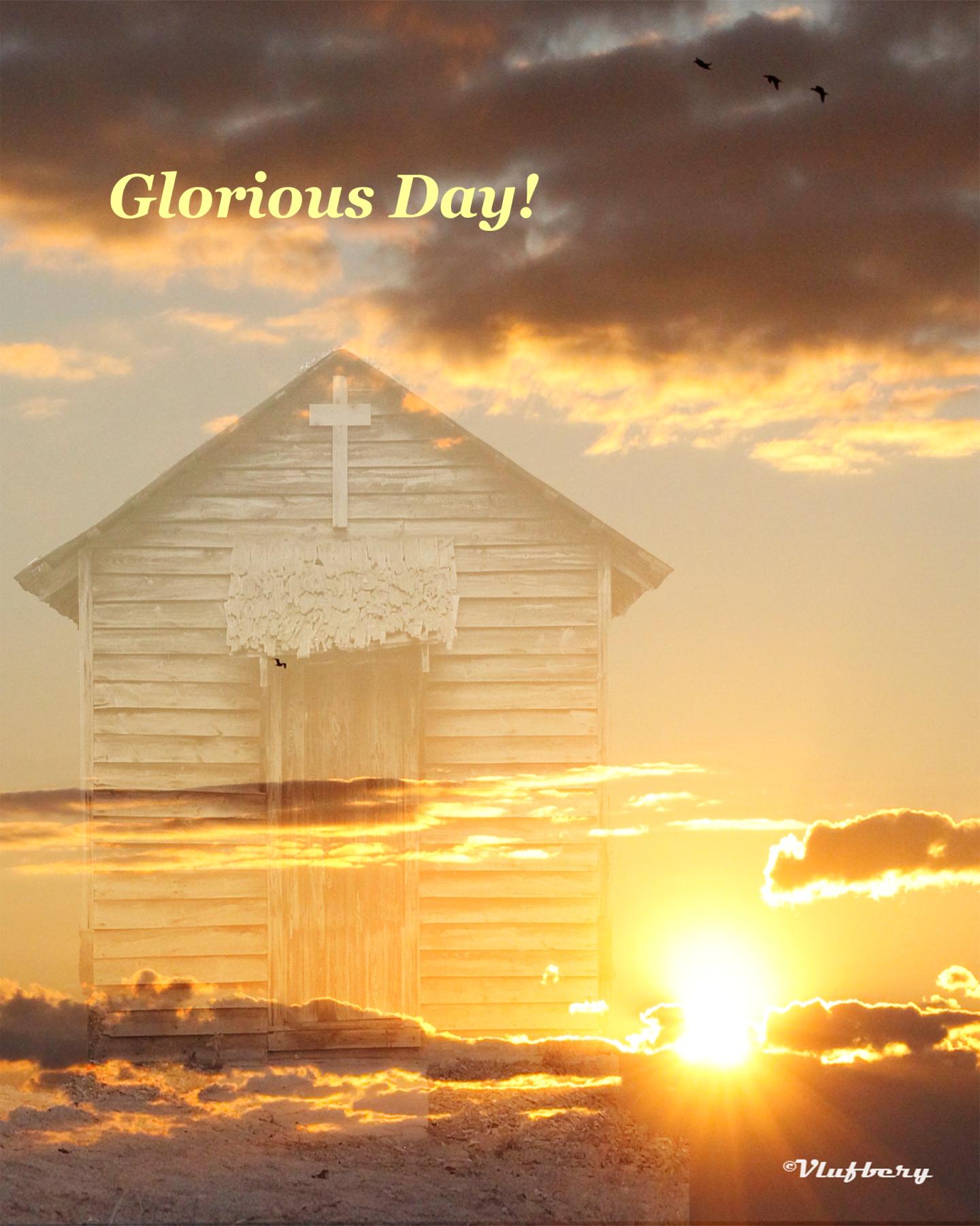 Chapel in the Woods at Sunrise