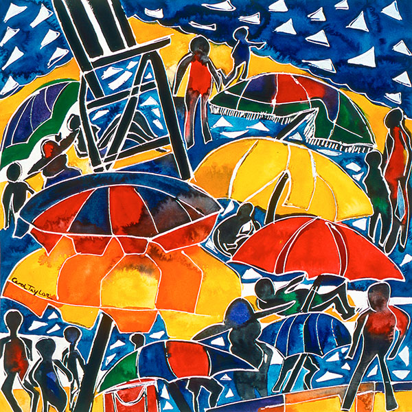 Umbrellas at the Beach