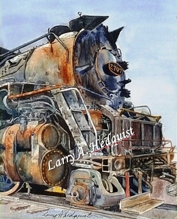 C&O 2707 Steam Locomotive