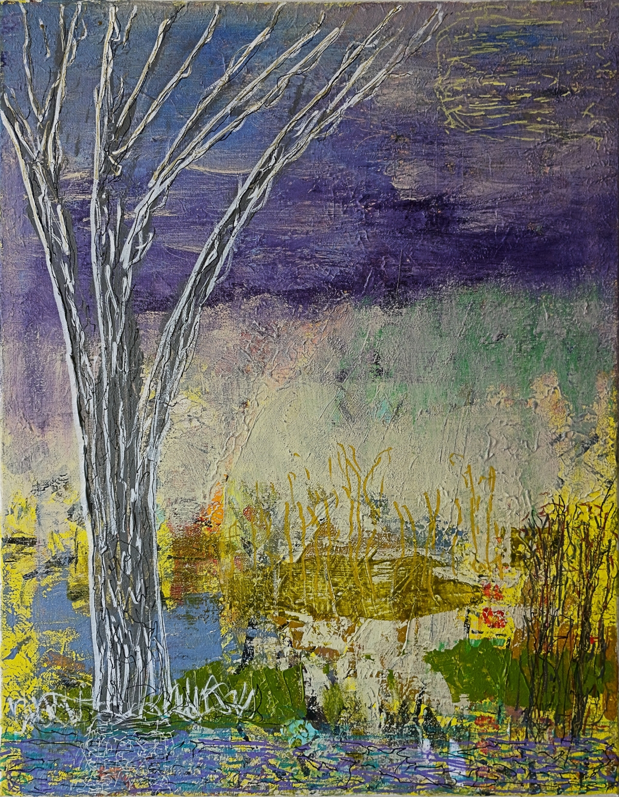 A Brilliant Day Pam Roth O'Mara abstract artist