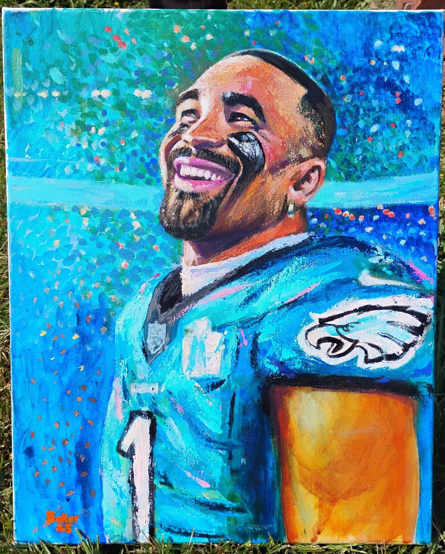 Acrylic painting 16 by 20"