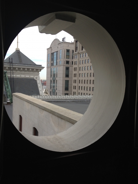 The Criminal Justice Center from City Hall