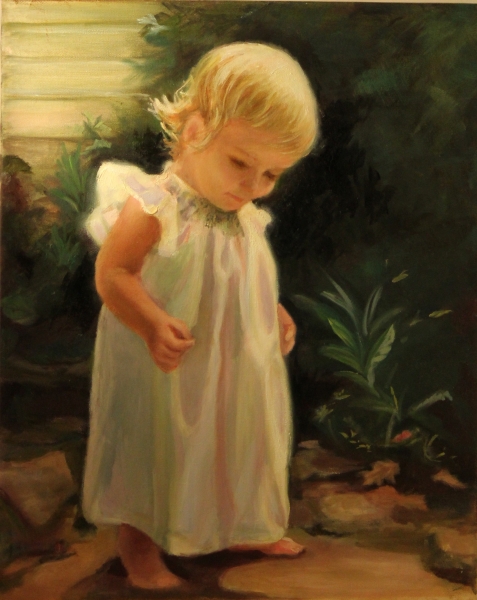 Oil Paintings, Little Girl