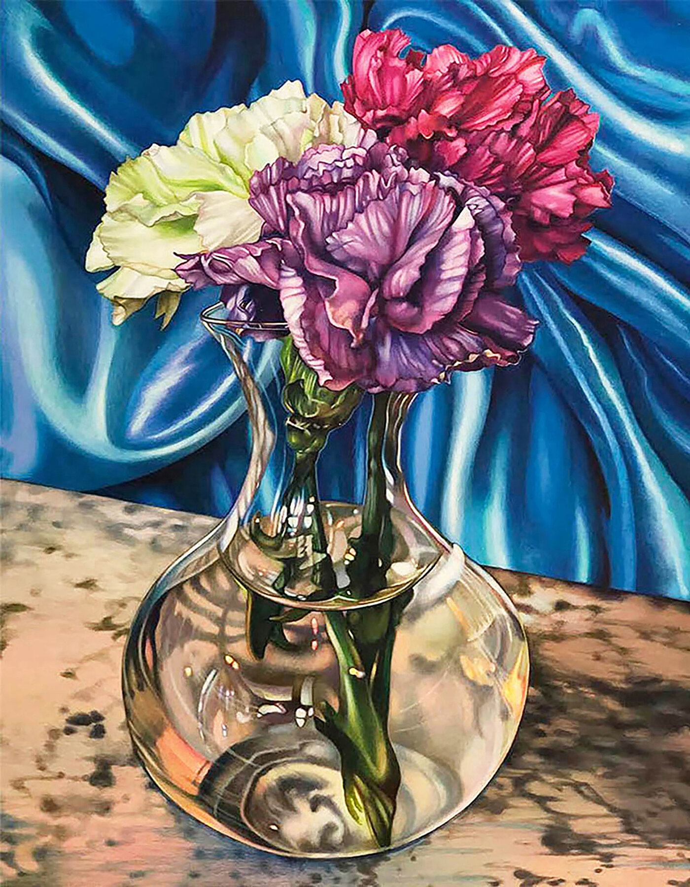 Harmony, 20 x 25," colored pencil