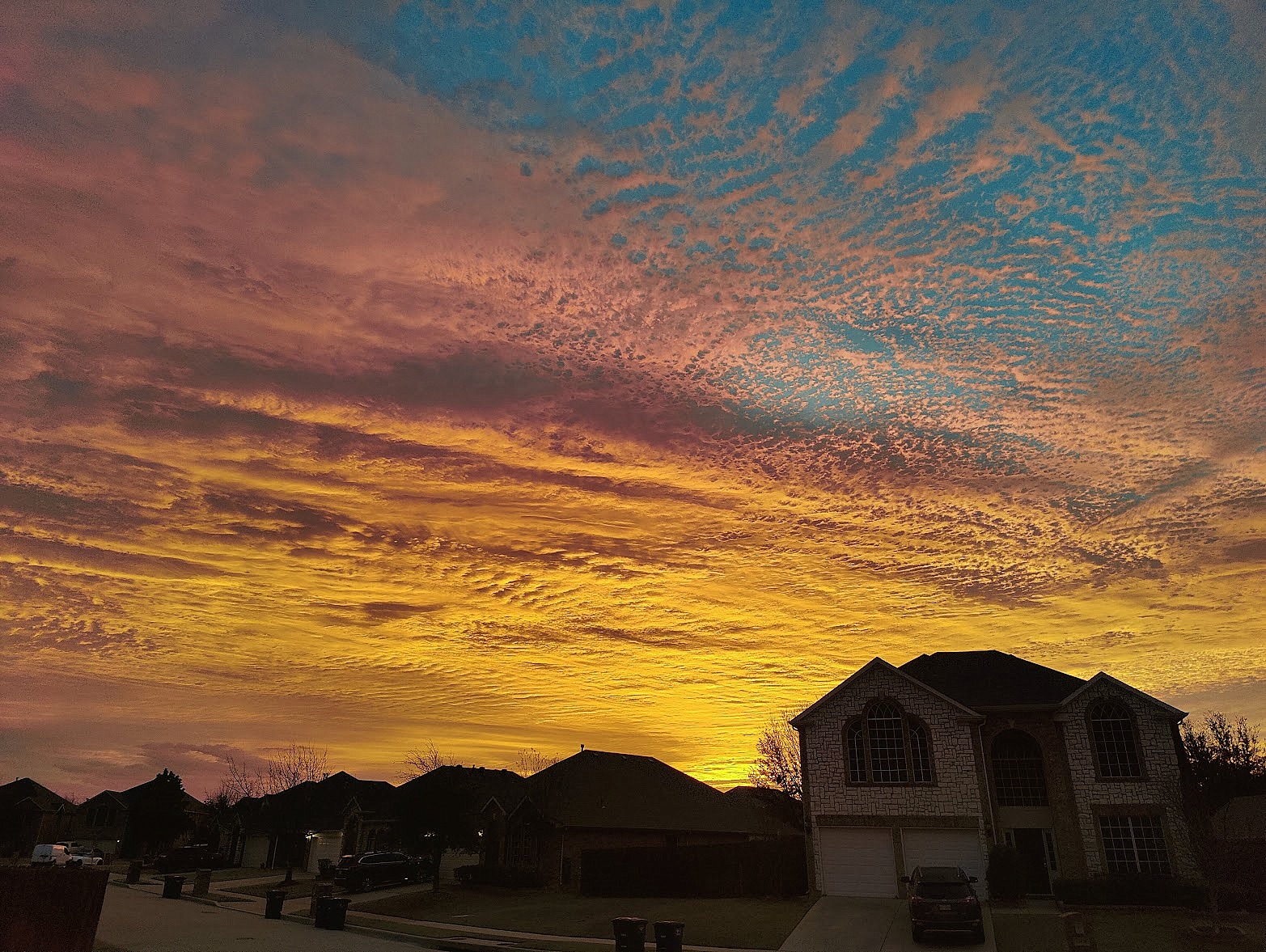 Sunrise from the East