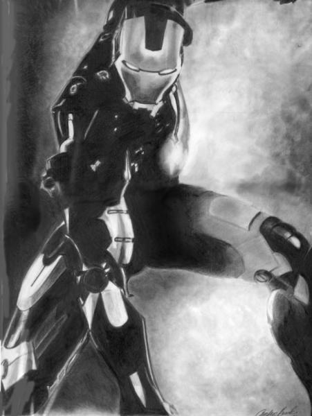 Iron Man Drawing