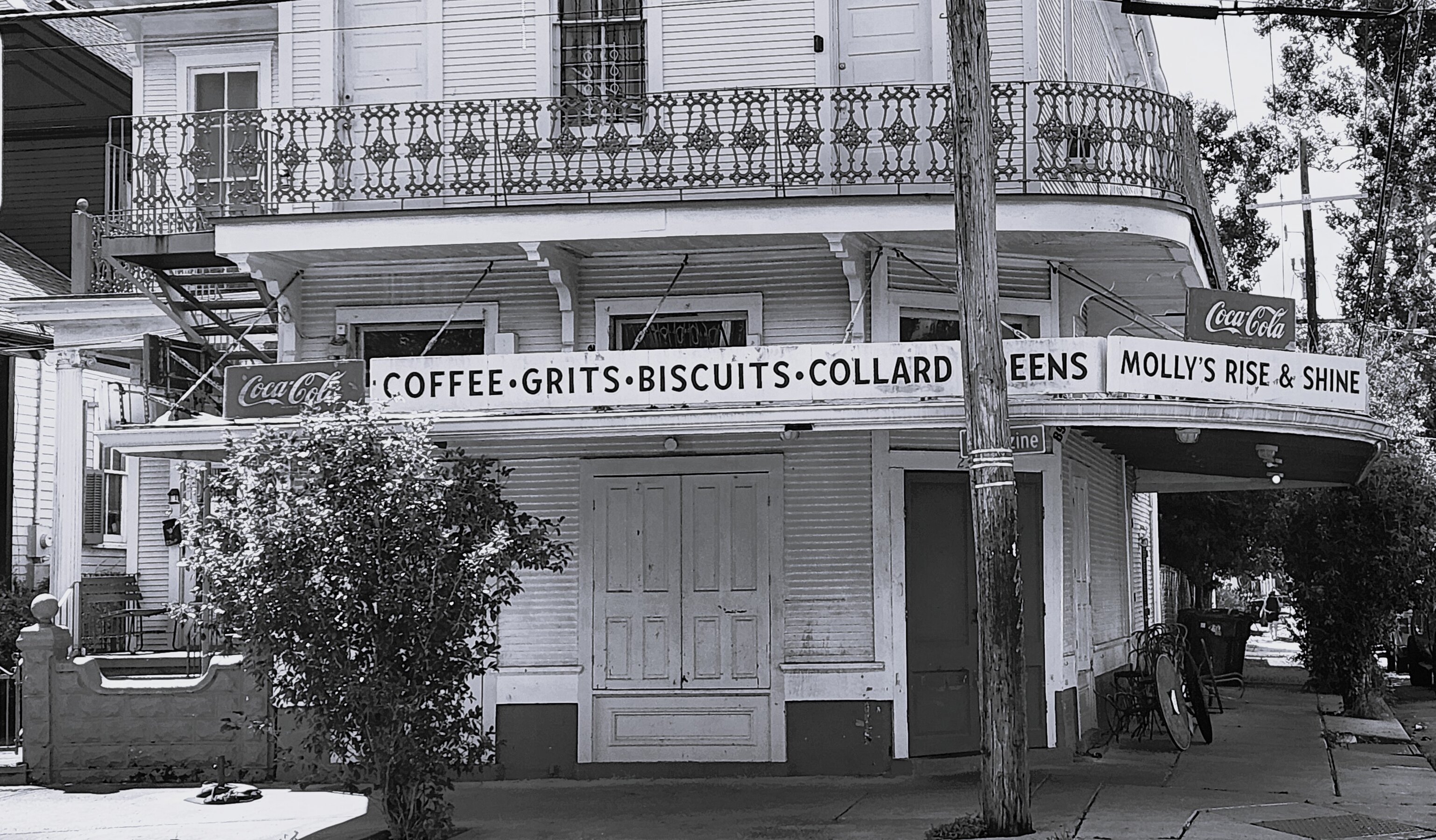 Molly's Trim B&W, New Orleans