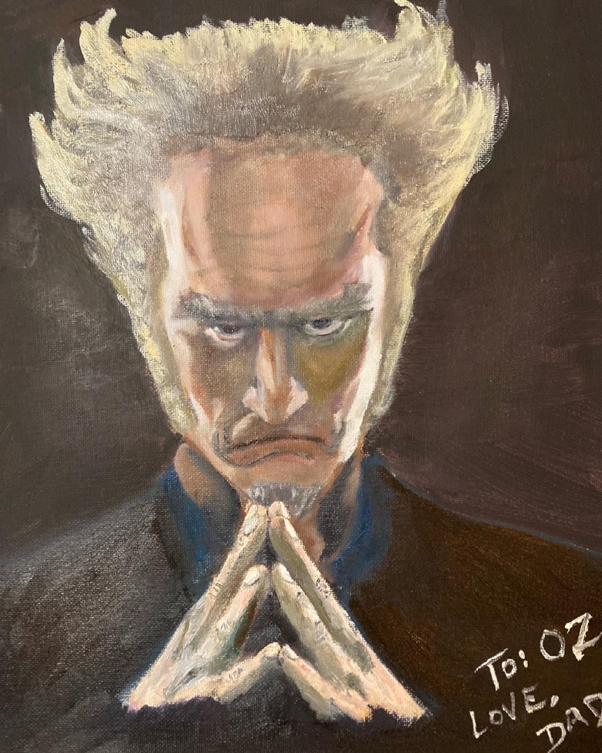 Count Olaf - Oil on canvas