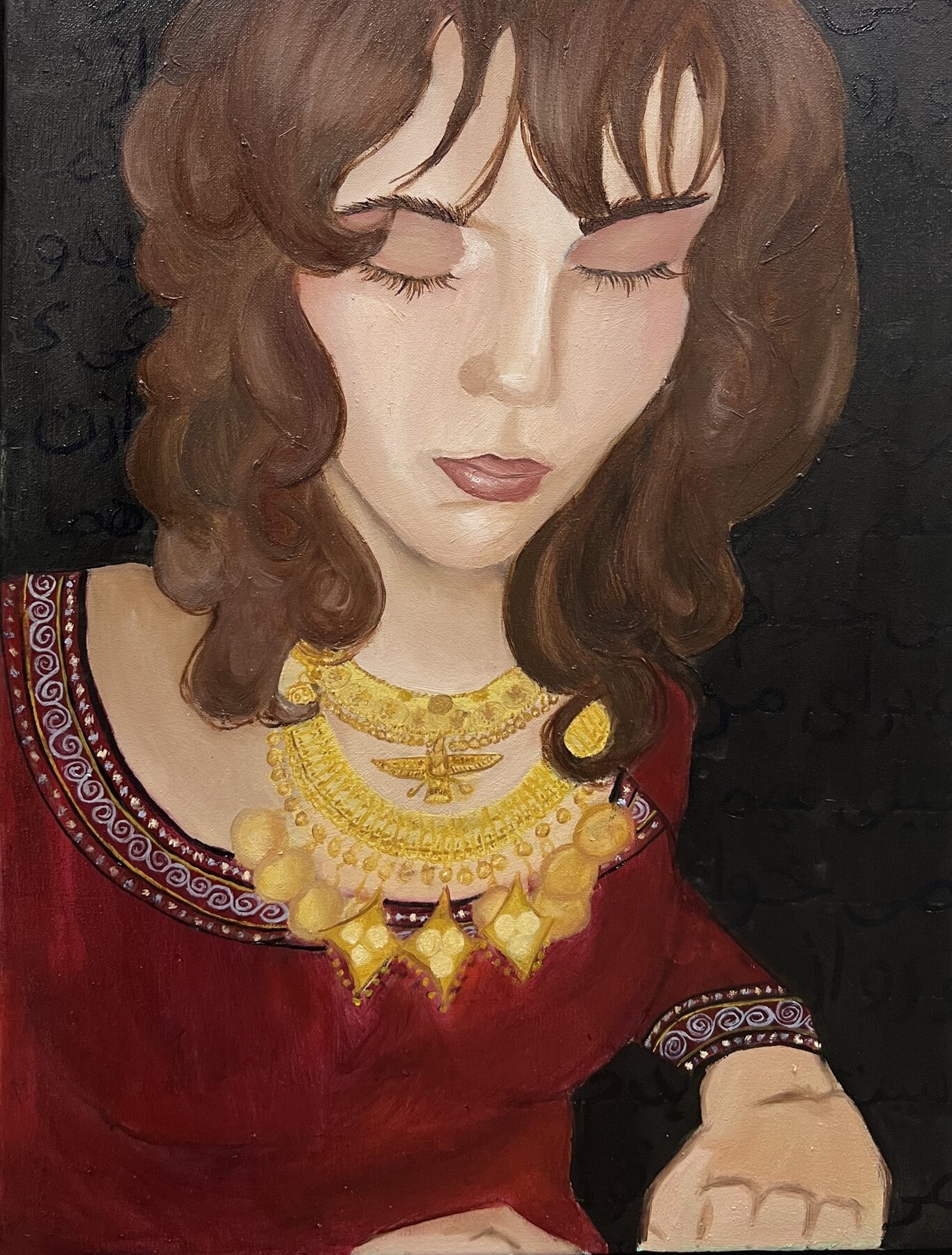 Echoes of My Father's Gold oil painting