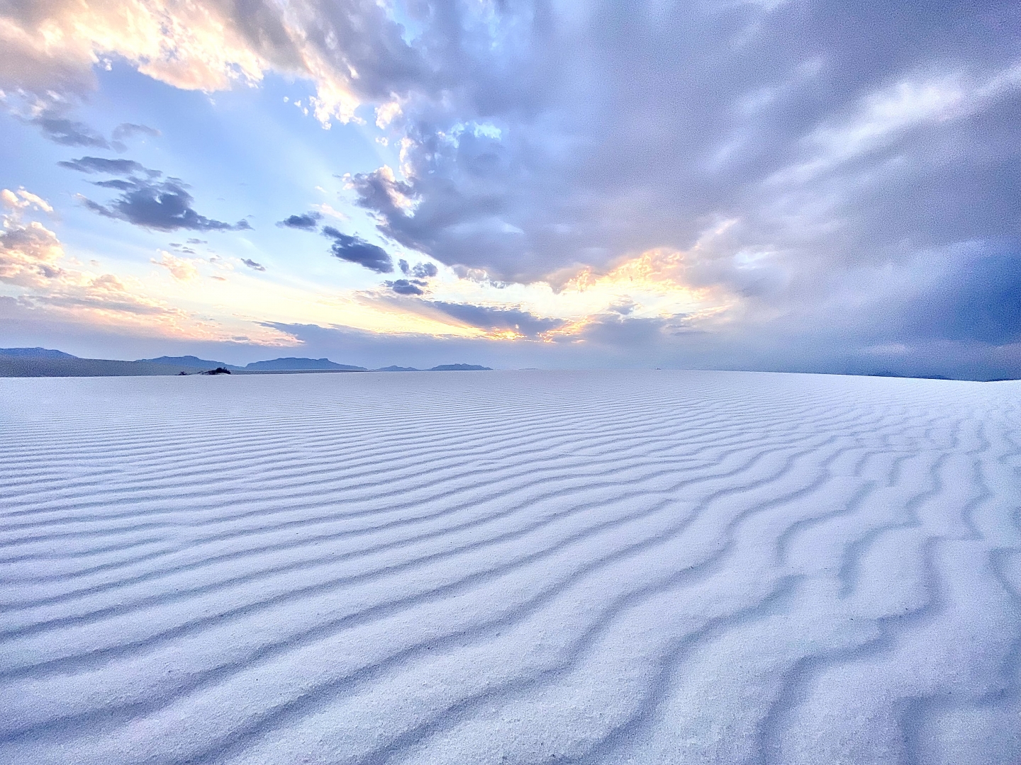 Sunset at the Sands