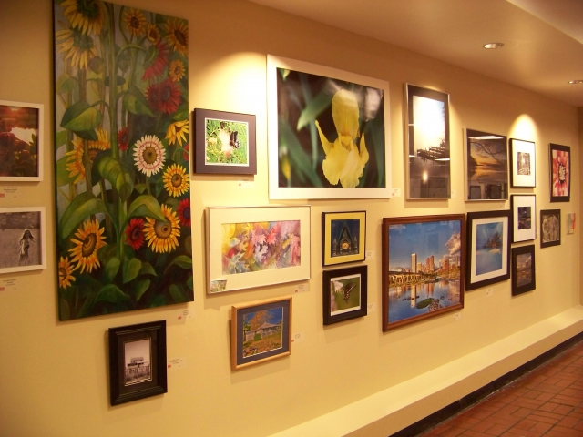 5th Annual Exhibit Just some of the 298 pieces of artwork on display at VCU, VA
