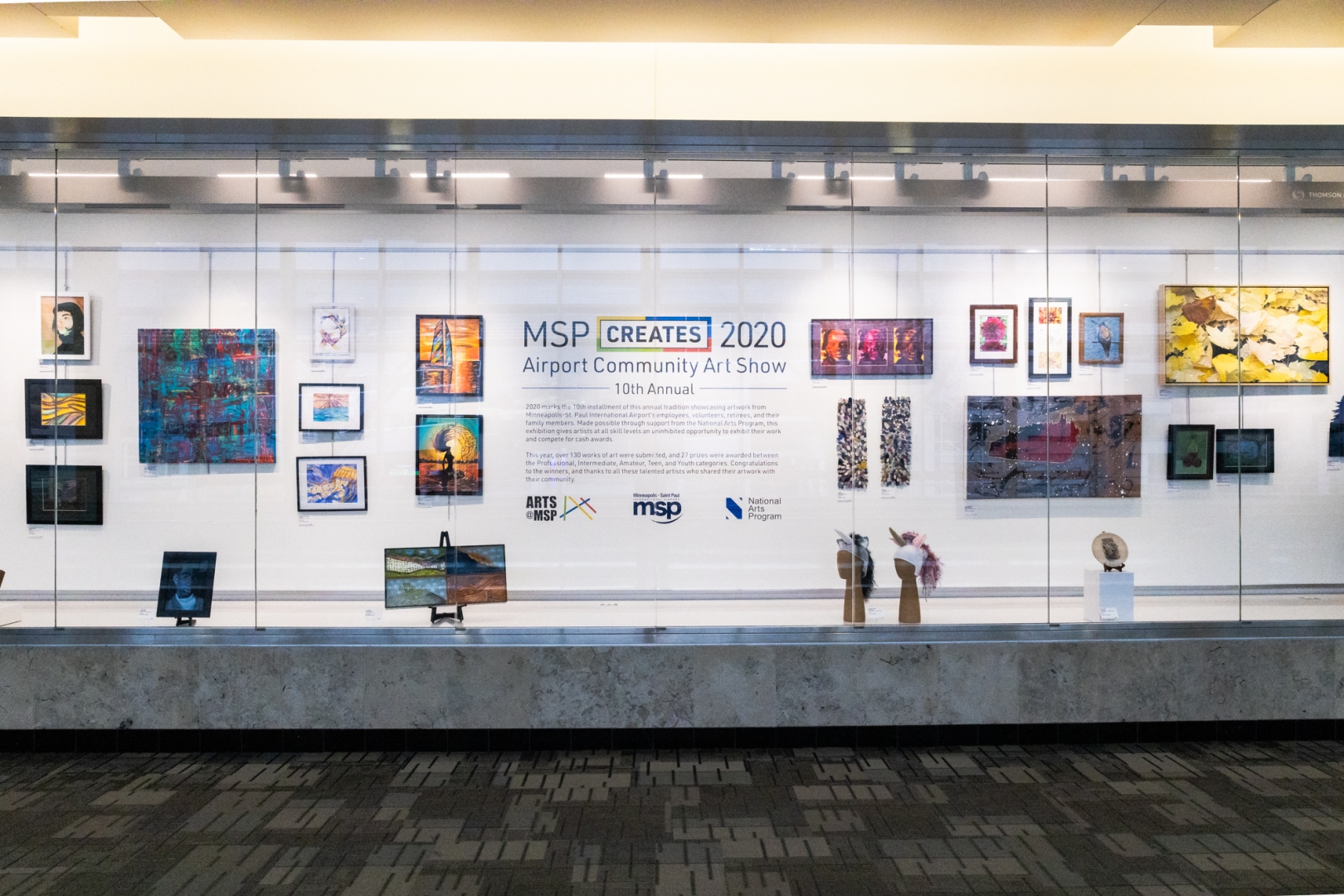 10th Annual Exhibit 10th Annual MSP Creates National Arts Program Exhibit 2020