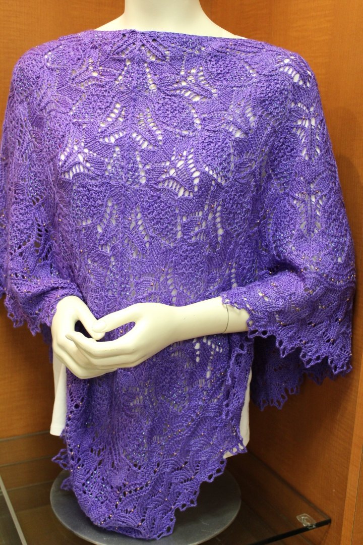 12th Annual Exhibit Fox and Grapes Shawl