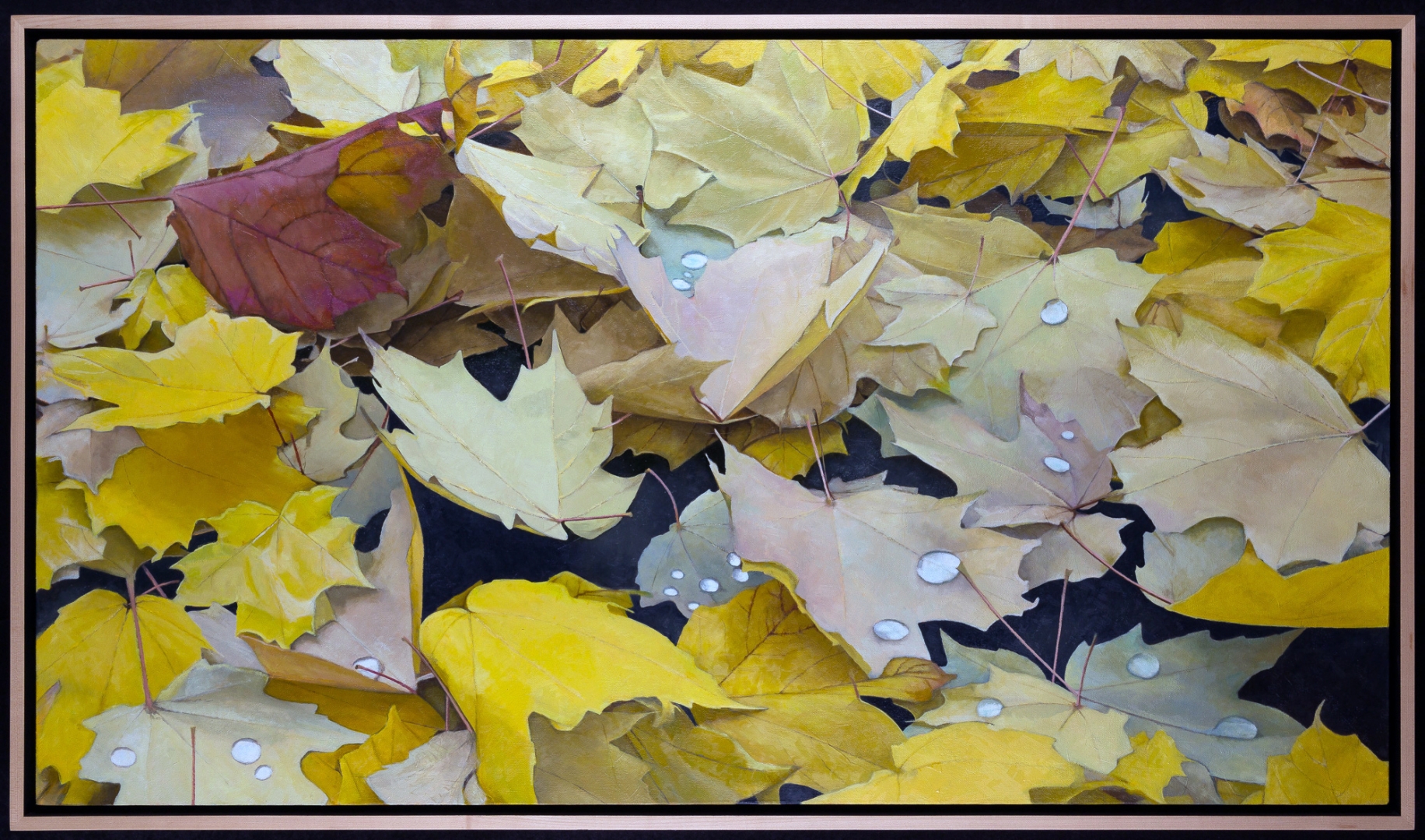 10th Annual Exhibit One Red Leaf