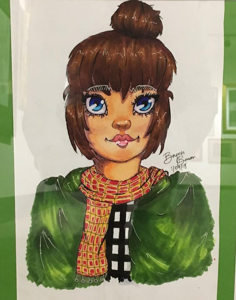 7th Annual Exhibit Girl in Winter