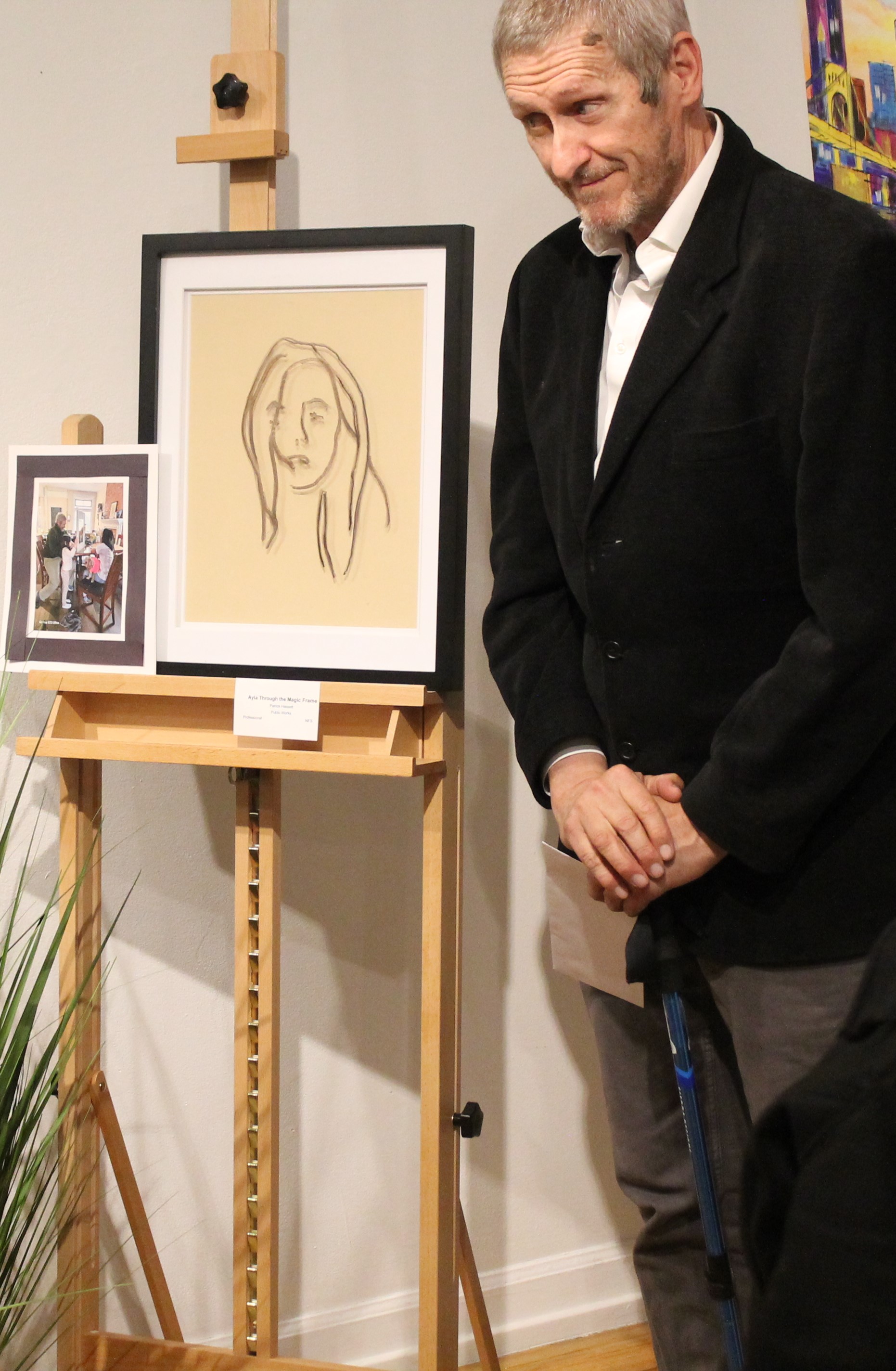 Ayla Through the Magic Frame