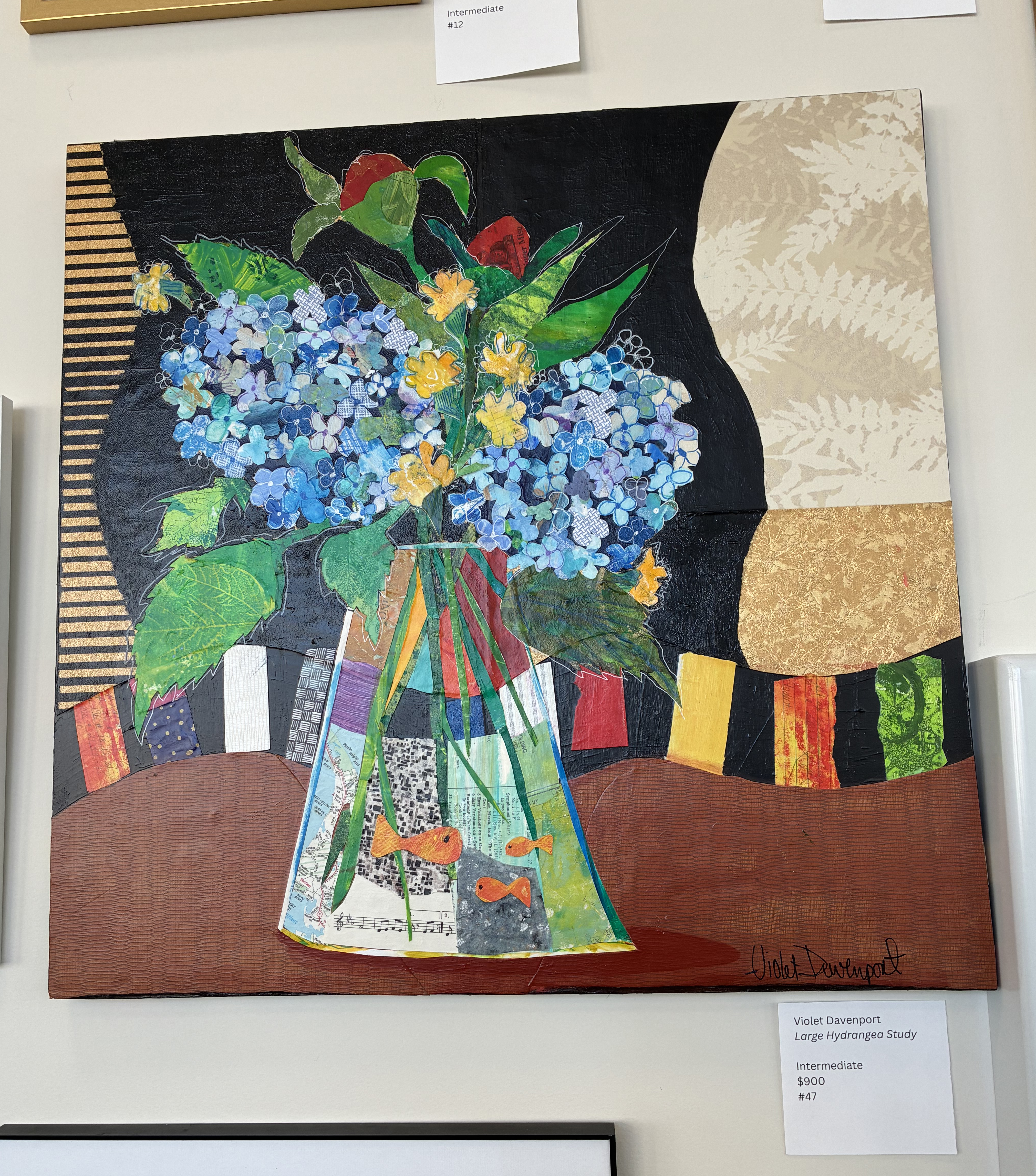 Large Hydrangea Study