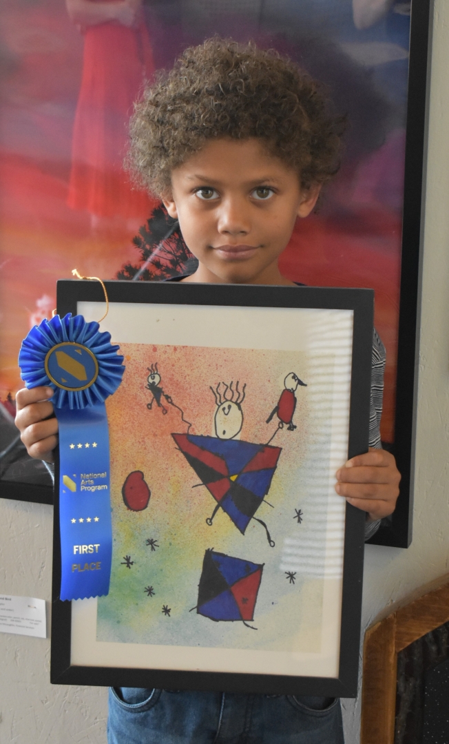 10th Annual Exhibit Boy Baby and Bird